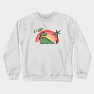 Dinosaur drawing Crewneck Sweatshirt